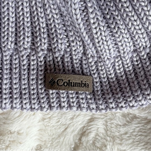 NWT•Columbia Snow Problem II Youth Beanie | Lavender - Picture 2 of 5